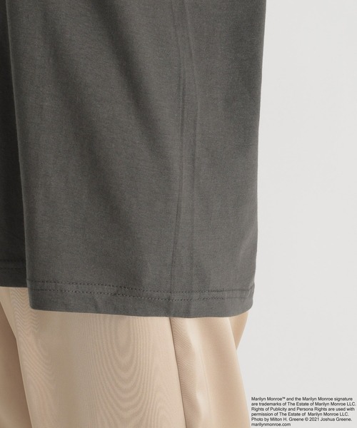 Andemiu（アンデミュウ）の「【マリリンコラボ】Tシャツ227705（Tシャツ/カットソー・レディース・ホワイト/ホワイト系その他2・FREE）」の10枚目の写真