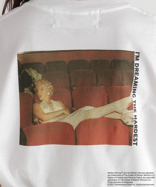Andemiu（アンデミュウ）の「【マリリンコラボ】Tシャツ227705（Tシャツ/カットソー・レディース・ホワイト/ホワイト系その他2・FREE）」の5枚目の写真