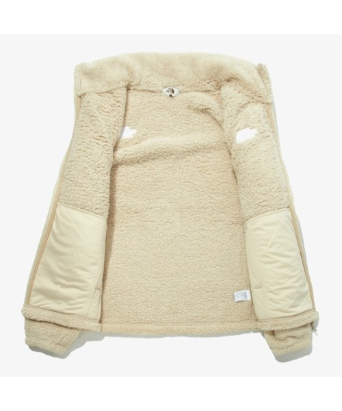 THE NORTH FACE(ザノースフェイス)の「THE NORTH FACE ザ・ノースフェイス / シルキーファーフリース ジップアップジャケット COMFY FLEECE ZIP UP(その他アウター・メンズ・ブラック/カーキ/ライトベージュ・M/L/XL)」の13枚目の写真