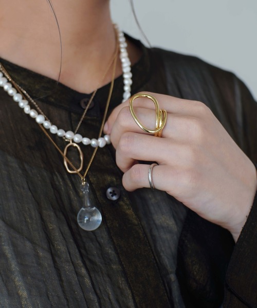 Port（ポート）の「ニュアンス ライン メタル リング（リング・レディース・ゴールド・FREE）」の13枚目の写真