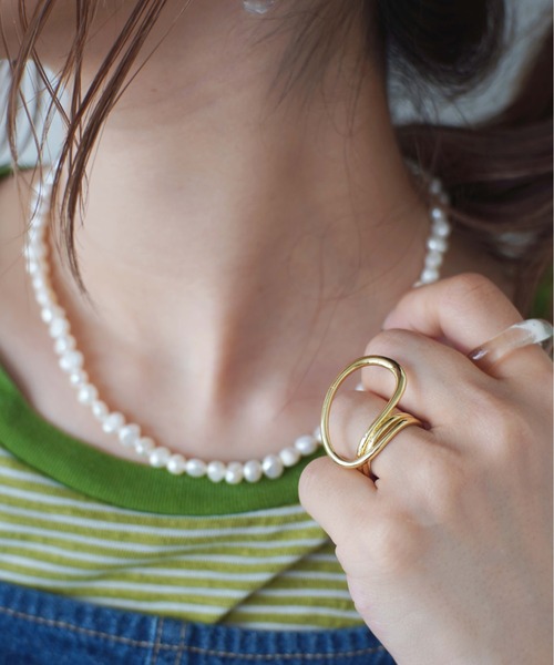 Port（ポート）の「ニュアンス ライン メタル リング（リング・レディース・ゴールド・FREE）」の11枚目の写真