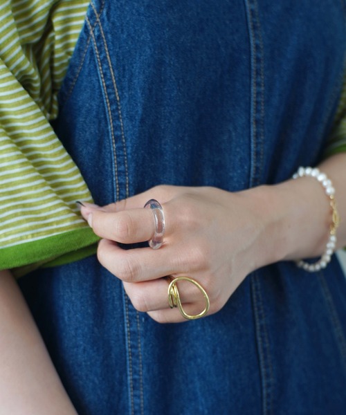 Port（ポート）の「ニュアンス ライン メタル リング（リング・レディース・ゴールド・FREE）」の15枚目の写真