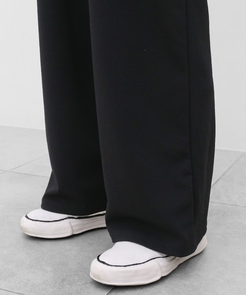 minsobi（ミンソビ）の「イージーワイドパンツ（その他パンツ・メンズ・ブラック/ベージュ・FREE）」の13枚目の写真