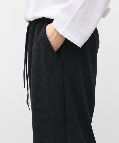 minsobi（ミンソビ）の「イージーワイドパンツ（その他パンツ・メンズ・ブラック/ベージュ・FREE）」の4枚目の写真