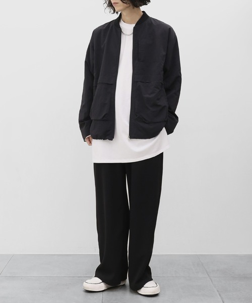 minsobi（ミンソビ）の「イージーワイドパンツ（その他パンツ・メンズ・ブラック/ベージュ・FREE）」の5枚目の写真