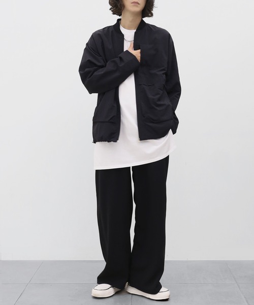 minsobi（ミンソビ）の「イージーワイドパンツ（その他パンツ・メンズ・ブラック/ベージュ・FREE）」の7枚目の写真