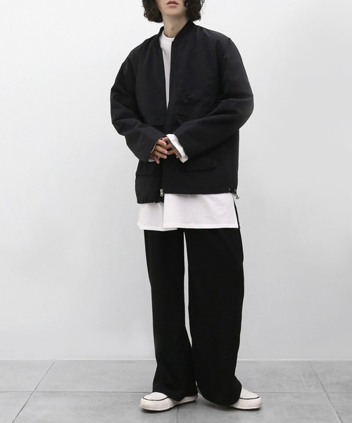 minsobi（ミンソビ）の「イージーワイドパンツ（その他パンツ・メンズ・ブラック/ベージュ・FREE）」の16枚目の写真