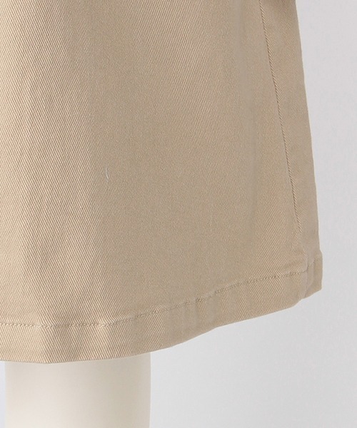 Lycee mine（リセマイン）の「Aラインジャンスカ（ジャンパースカート・キッズ・ブルー/ベージュ・S/M）」の7枚目の写真