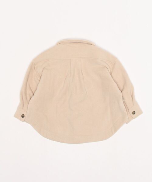 quoti use fith（クゥオティ　ユース　フィス）の「イージーウォーム 長袖 オーバーシャツ（シャツ/ブラウス・キッズ・ブルー/ブラウン/アイボリー/チャコールグレー・100/90/110/130/120/80）」の22枚目の写真