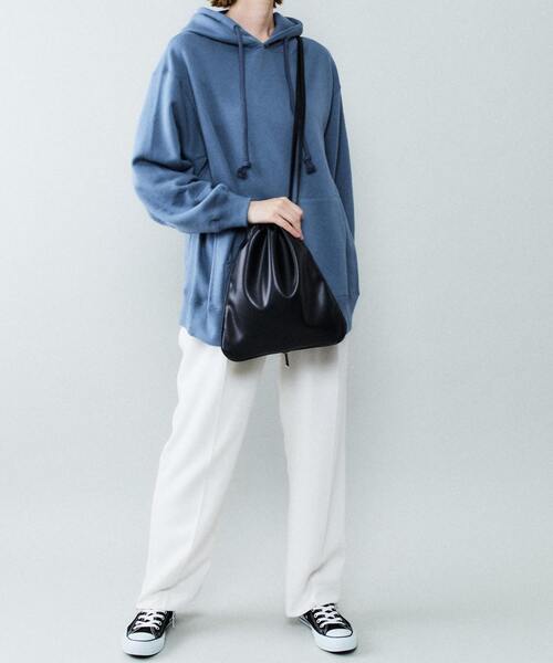 CONVERSE TOKYO（コンバーストウキョウ）の「ボンサック巾着バッグ（バックパック/リュック・レディース・ブラック/ホワイト・FREE）」の15枚目の写真