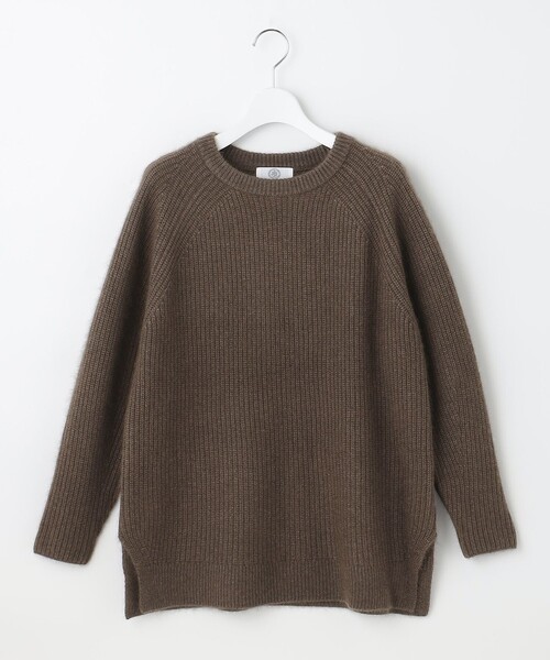 J.PRESS Ladies(J.プレス レディス)の「【洗える】HAIRY FANCY ニット(ニット/セーター・レディース・ダークブラウン系/ブラウン系・SMALL)」の7枚目の写真