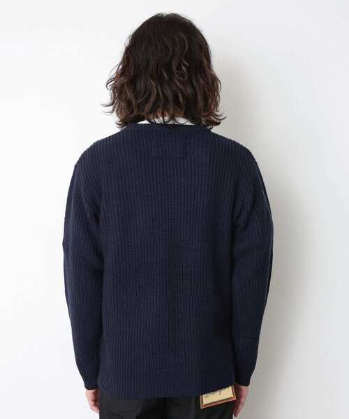 HARRIS TWEED（ハリスツイード）の「ハリスツイードポケット付き畦編み