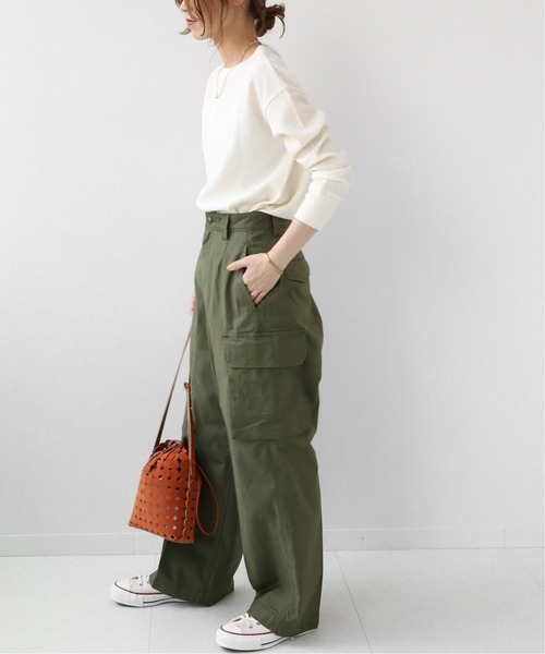 JOURNAL STANDARD relume(ジャーナルスタンダード レリューム)の「TCワッフルロングスリーブTシャツ◆(Tシャツ/カットソー・レディース・ブラック/グレー/ナチュラル・FREE)」の16枚目の写真