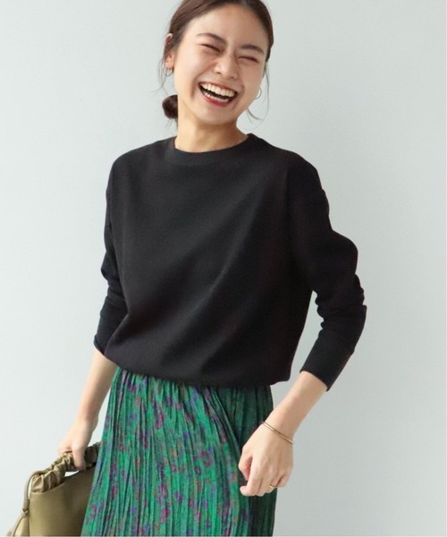 JOURNAL STANDARD relume(ジャーナルスタンダード レリューム)の「TCワッフルロングスリーブTシャツ◆(Tシャツ/カットソー・レディース・ブラック/グレー/ナチュラル・FREE)」の4枚目の写真