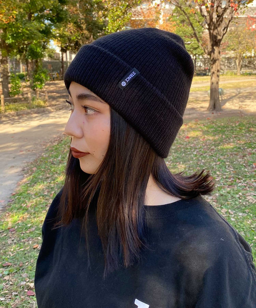 STANCE(スタンス)の「STANCE/スタンス ビーニー ICON 2 BEANIE A260C21STA(ニットキャップ/ビーニー・メンズ・レッド/ブラック/ホワイト/オレンジ/グレー/オリーブ/ピンク/ラベンダー/フューシャピンク・FREE/ONE SIZE)」の3枚目の写真