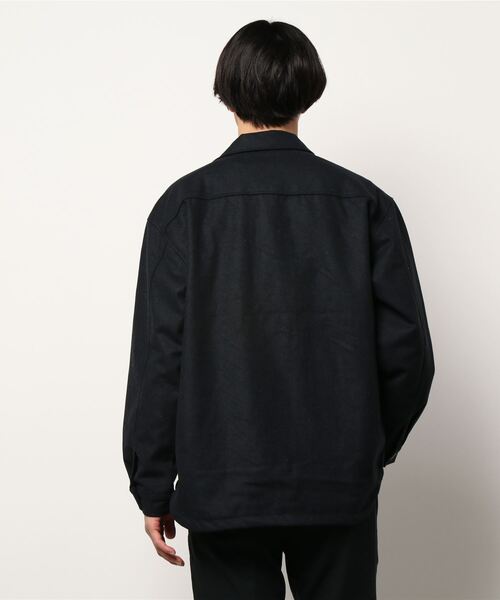 CORISCO（コリスコ）の「メルトンCPOジャケット(M1)（カバーオール・メンズ・ネイビー/キャメル/ナチュラル/ブルー系その他/ブラック・MEDIUM/LARGE/X-LARGE）」の8枚目の写真