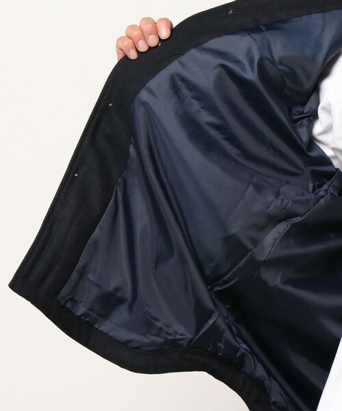 CORISCO（コリスコ）の「メルトンCPOジャケット(M1)（カバーオール・メンズ・ネイビー/キャメル/ナチュラル/ブルー系その他/ブラック・MEDIUM/LARGE/X-LARGE）」の6枚目の写真