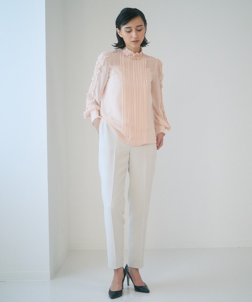 ANAYI(アナイ)の「ストレッチクロステーパード パンツ(その他パンツ・レディース・ミント/ライトグレー/ネイビー・36/38/34)」の20枚目の写真