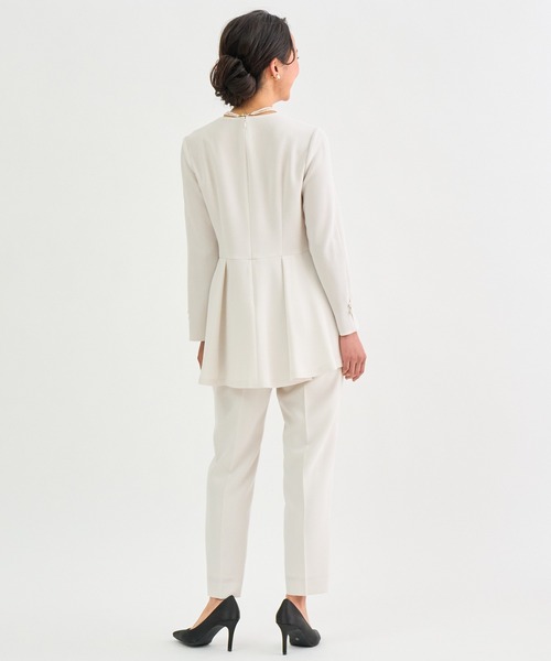 ANAYI(アナイ)の「ストレッチクロステーパード パンツ(その他パンツ・レディース・ミント/ライトグレー/ネイビー・36/38/34)」の11枚目の写真