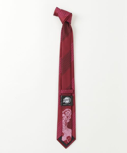 Perfect Suit FActory（パーフェクトスーツファクトリー）の「鬼滅の刃 コラボネクタイ 禰豆子（ネクタイ・メンズ・ワイン・FREE）」の4枚目の写真