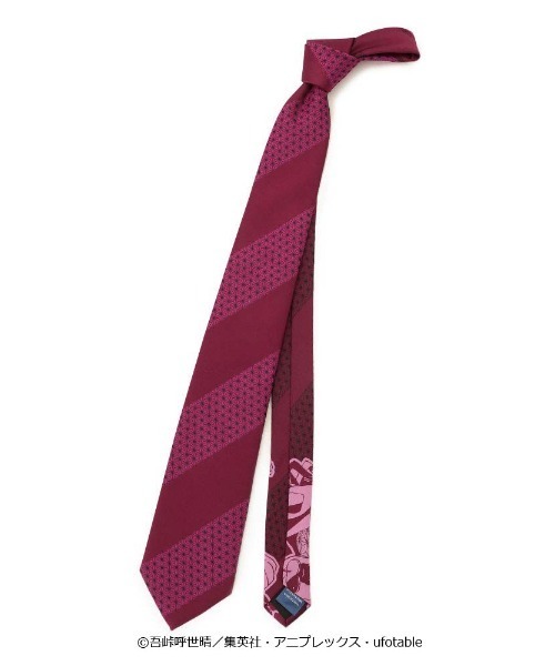 Perfect Suit FActory（パーフェクトスーツファクトリー）の「鬼滅の刃 コラボネクタイ 禰豆子（ネクタイ・メンズ・ワイン・FREE）」の2枚目の写真