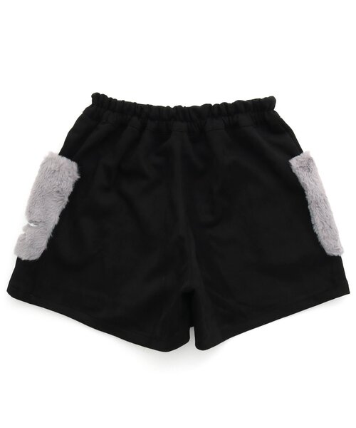 algy（アルジー）の「ビッグファーポケットショーパン（その他パンツ・キッズ・ピンク/アイボリー/ブラック・XX-SMALL/MEDIUM/SMALL/X-SMALL/XXX-SMALL）」の6枚目の写真