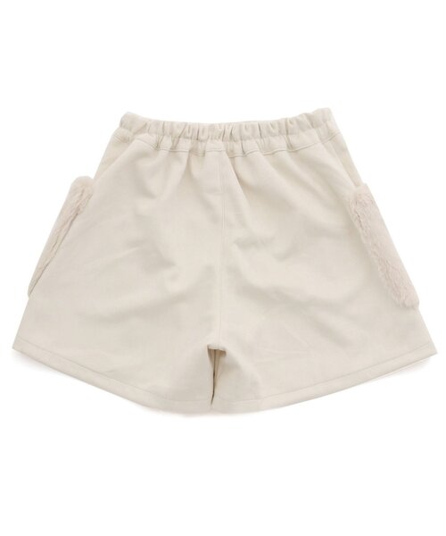 algy（アルジー）の「ビッグファーポケットショーパン（その他パンツ・キッズ・ピンク/アイボリー/ブラック・XX-SMALL/MEDIUM/SMALL/X-SMALL/XXX-SMALL）」の7枚目の写真