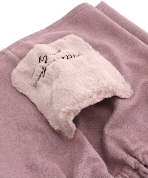 algy（アルジー）の「ビッグファーポケットショーパン（その他パンツ・キッズ・ピンク/アイボリー/ブラック・XX-SMALL/MEDIUM/SMALL/X-SMALL/XXX-SMALL）」の12枚目の写真