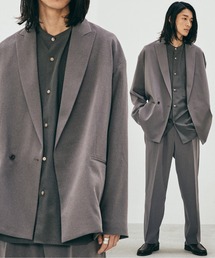 WYM LIDNM | 【WYM LIDNM】MINIMAL DOUBLE JK SET-UP(セットアップ)