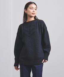 UNITED ARROWS | ＜UNITED ARROWS＞C/PE アンカーモチーフ ニット G(ニット/セーター)