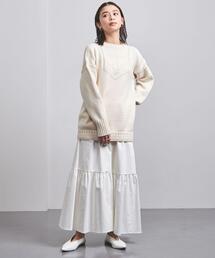 UNITED ARROWS | <UNITED ARROWS>C/PE アンカーモチーフ ニット G(ニット/セーター)