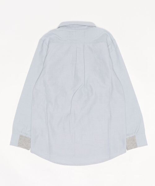 KRIFF MAYER Kid's Collection(クリフメイヤーキッズコレクション)の「トリコラインシャツ(シャツ/ブラウス・キッズ・ネイビー/グレー/ストライプ/オフホワイト/カラフル・140/160/120/150/170/130)」の6枚目の写真