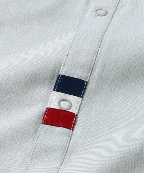 KRIFF MAYER Kid's Collection(クリフメイヤーキッズコレクション)の「トリコラインシャツ(シャツ/ブラウス・キッズ・ネイビー/グレー/ストライプ/オフホワイト/カラフル・140/160/120/150/170/130)」の15枚目の写真