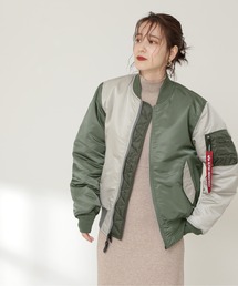 N.（N. Natural Beauty Basic） | 【ALPHA】MA-1　カラーブロッキングジャケット(MA-1)