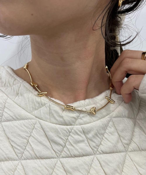 GOLDY（ゴールディ）の「【GOLDY/ゴールディ】MIXパーツネックレス（ネックレス・レディース・シルバー/ゴールド・FREE）」の6枚目の写真