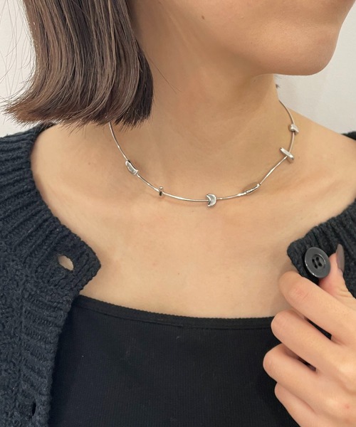 GOLDY（ゴールディ）の「【GOLDY/ゴールディ】MIXパーツネックレス（ネックレス・レディース・シルバー/ゴールド・FREE）」の7枚目の写真