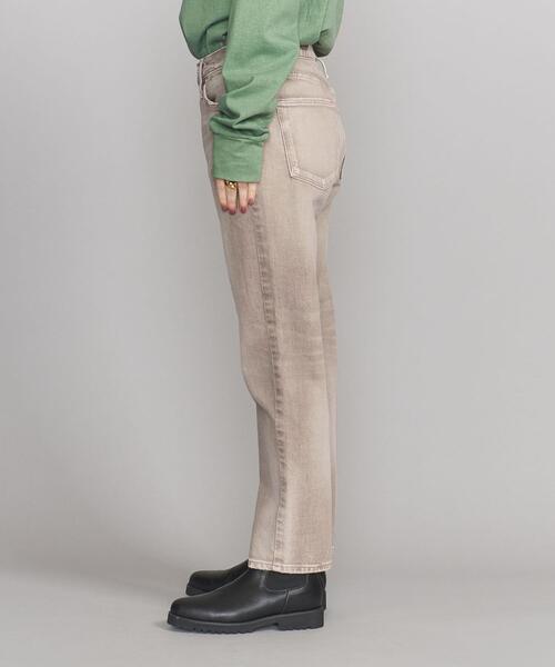 upperhights（アッパーハイツ）の「＜upper hights＞THE NINETY′S デニムパンツ（デニムパンツ・レディース・ベージュ/ネイビー・23/24/25）」の4枚目の写真