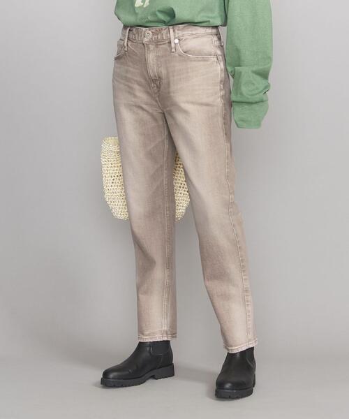 upperhights（アッパーハイツ）の「＜upper hights＞THE NINETY′S デニムパンツ（デニムパンツ・レディース・ベージュ/ネイビー・23/24/25）」の6枚目の写真