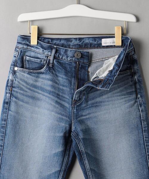 upperhights（アッパーハイツ）の「＜upper hights＞THE NINETY′S デニムパンツ（デニムパンツ・レディース・ベージュ/ネイビー・23/24/25）」の12枚目の写真