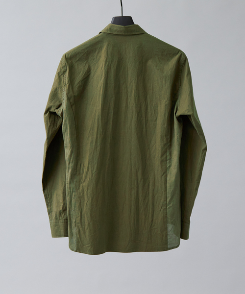 5351 POUR LES HOMMES（ゴーサンゴーイチプールオム）の「タイプライタービンテージウォッシュ 長袖シャツ（シャツ/ブラウス・メンズ・ホワイト/ブラック/カーキ・44/46/48/50）」の17枚目の写真