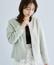 エコスエードジップブルゾン