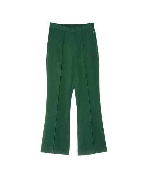 Re:EDIT（リエディ）の「[低身長/高身長サイズ有]リサイクルストレッチセミフレアスラックス（スラックス・レディース・グリーン/ブラック/ブラウン・MEDIUM/SMALL/BSS/AS/BM/LARGE）」の5枚目の写真