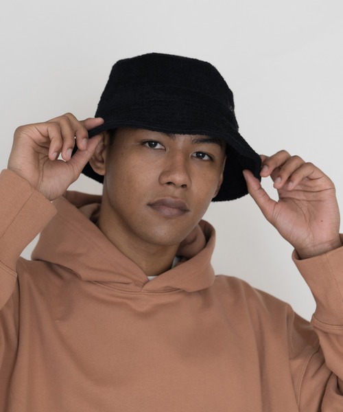 Levi's(リーバイス)の「LEVI’S(R) ACCESSORY POSTER LOGO TERRY バケットハット(ハット・メンズ・ブラック・M)」の13枚目の写真