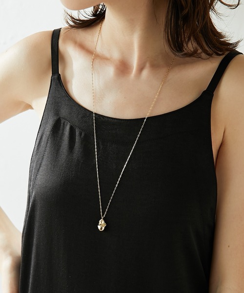 PAPILLONNER（パピヨネ）の「メタルバロックパールネックレス/PAPILLONNER/パピヨネ（ネックレス・レディース・シルバー/ゴールド・FREE）」の14枚目の写真