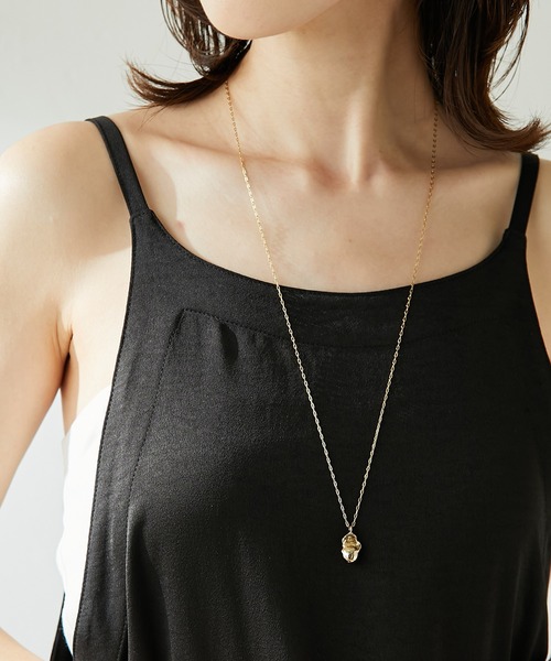 PAPILLONNER（パピヨネ）の「メタルバロックパールネックレス/PAPILLONNER/パピヨネ（ネックレス・レディース・シルバー/ゴールド・FREE）」の15枚目の写真