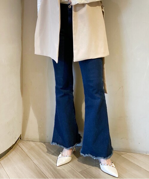 ESPERANZA(エスペランサ)の「◆バックスリングスタッズミュール(サンダル・レディース・ブラック/ライトグリーン/アイボリー/ダークウッド・LL/S/M/L)」の6枚目の写真
