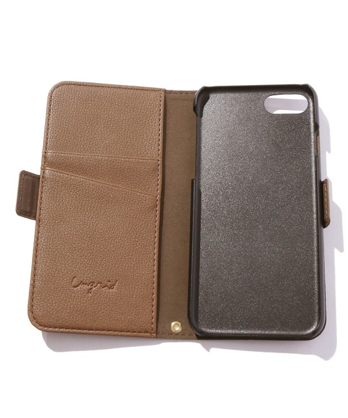 Ungrid（アングリッド）の「Ungrid/アングリッド iPhoneSE 対応 アイフォンケース 手帳型 PUレザー（スマホケース/カバー・レディース・グレイッシュブルー/ブラウン/カーキ・ONE SIZE）」の17枚目の写真