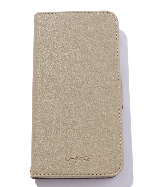 Ungrid（アングリッド）の「Ungrid/アングリッド iPhoneSE 対応 アイフォンケース 手帳型 PUレザー（スマホケース/カバー・レディース・グレイッシュブルー/ブラウン/カーキ・ONE SIZE）」の14枚目の写真