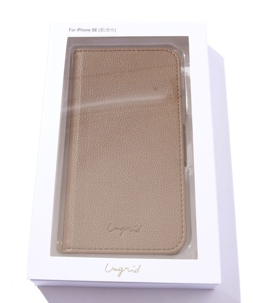 Ungrid（アングリッド）の「Ungrid/アングリッド iPhoneSE 対応 アイフォンケース 手帳型 PUレザー（スマホケース/カバー・レディース・グレイッシュブルー/ブラウン/カーキ・ONE SIZE）」の20枚目の写真
