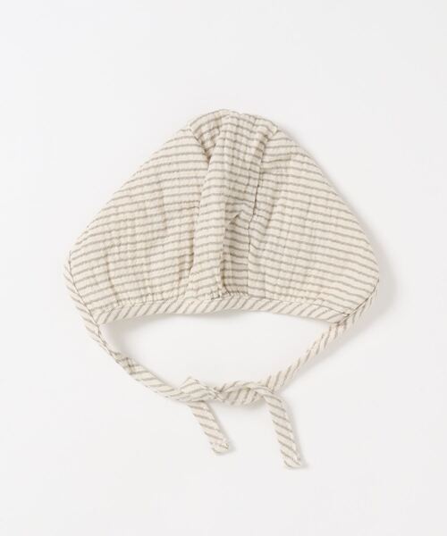 Quincy Mae（クインシーメイ）の「【Bs】【it】【Quincy Mae】BABY BONNET（ハット・キッズ・オリーブ・12-24M/6-12M）」の5枚目の写真